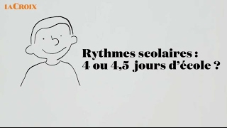 Rythmes scolaires  4 jours ou 45 d’école   Le tour de la question [upl. by Eityak]