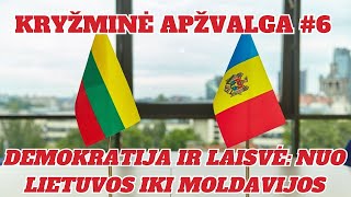 Kryžminė apžvalga 6 Demokratija ir laisvė nuo Lietuvos iki Moldavijos • 2024 10 23 d [upl. by Narual593]