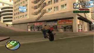 GTA SAN ANDREAS onde achar a moto de corrida  nrg500 [upl. by Esinereb451]