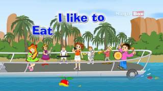 I Like To Eat  English Nursery Rhymes  CartoonAnimated Rhymes For Kids [upl. by Robertson397]