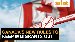 Canadas New Immigration Rules 5 Things To Know  No Work Permits While Staying Few Visa Approvals [upl. by Nitsa250]