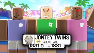 My Twins Takeover ROBLOX Hoopz [upl. by Yrome389]