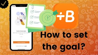 How to set the goal on Babbel [upl. by Gere]