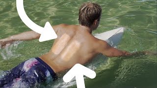 Paddle Your Surfboard Faster amp Longer  The Correct Technique amp Practice Exercises [upl. by Noryahs]