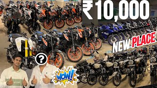 ₹10000🔥cheapest used sports bikes mumbai  second hand bike  used bikes  the wheels showused ktm [upl. by Marashio]