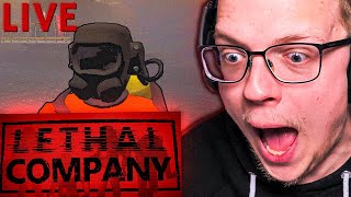 LETHAL COMPANY is BIZAR GRAPPIG LIVESTREAM [upl. by Nnahgem]