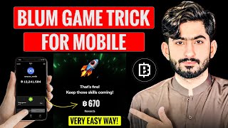 Blum Auto Game play On Mobile Method  Blum Airdrop Game Auto Play Bot  Blum Bot Script [upl. by Rhetta]