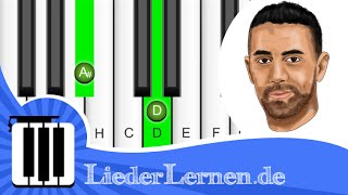 Bushido  J Luv  Vergiss mich  Klavier lernen  Musiknoten  Akkorde [upl. by Alvira]