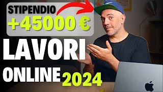 LAVORI ONLINE Le migliori professioni 2024 su cui puntare Episodio UNO [upl. by Ykcin]