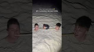 MY SINGING MONSTERS 😂😅 theboys viral mysingingmonsters singingheads [upl. by Patsis]