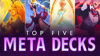 Lorcana Top 5 Meta Decks Feb 2024 [upl. by Manya]