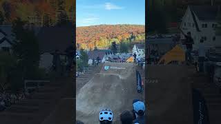 Mtb crashes at us open whip off 😬 mtb whip mtbjumps crash crazy bike mountainbike [upl. by Burrill669]