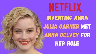 Inventing Anna  Julia Garner Visited Anna Delvey In Rikers Island Prison For Her Role shorts [upl. by Risteau298]