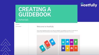 Hostfully  Creating Your First Guidebook [upl. by Sandberg725]