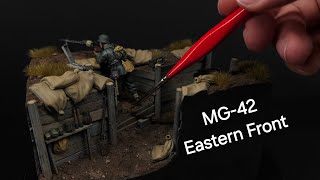 Eastern Front Diorama WW2  135 [upl. by Ecaidnac]