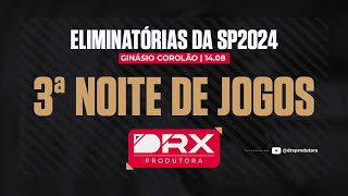 ELIMINATORIAS SEMANA DA PÁTRIA 2024  3ª NOITE [upl. by Llenrod]