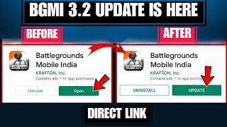 😍 BGMI 32 UPDATE  HOW TO UPDATE BGMI  BGMI 32 UPDATE KAISE KARE  32 RELEASE DATE MECHA FUSION [upl. by Gertrudis352]