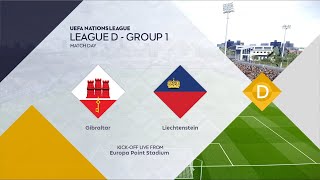 Gibraltar vs Liechtenstein  202425 UEFA Nations League  PES 2021 [upl. by Stanfill836]