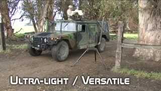 Checkpoint Demonstration of the PRL T360 on HMMWV [upl. by Genaro]