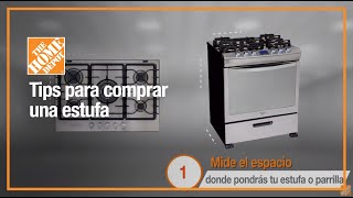 Tips para comprar una estufa  Línea Blanca  The Home Depot Mx [upl. by Sivrep]