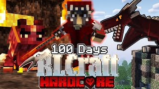 Surviving 100 Days in HARDCORE RLCRAFT [upl. by Phemia]