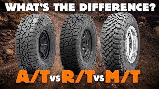 Choosing The Perfect Offroad Tire At Vs Rt Vs Mt  Which Is Best For Your Rig [upl. by Feodore430]