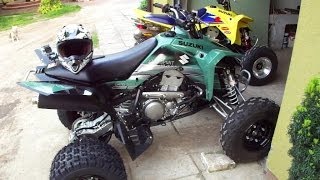 2012 Suzuki LTZ400 Limited Edition  First ride  Atv sport quad  Road street ltz 400 z400 GoPro [upl. by Annmarie427]