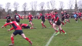 Mike Goodman Haddington v Lasswade 11 Feb 2017 [upl. by Behrens37]