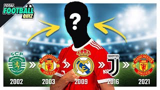 GUESS THE FOOTBALLER FROM THEIR TRANSFERS  UPDATED 20212022  QUIZ FOOTBALL 2021 [upl. by Ebba]