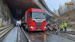 Dangerous Fastest Idiots Truck Heavy Equipment Fails Compilation  Operators at Work [upl. by Einwahr762]