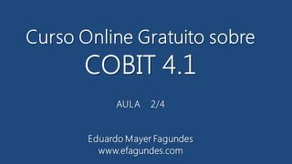 Cobit por Eduardo Fagundes parte 24 [upl. by Llemert279]