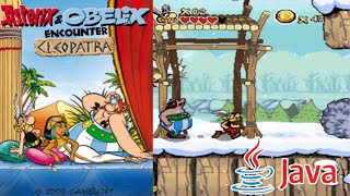 Asterix and Obelix Encounter Cleopatra J2ME LOADER GAME PLAY ANDROID [upl. by Hathcock270]