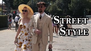 Pitti Uomo Street Style 2024  Summer People of Pitti 106 [upl. by Ilarin366]