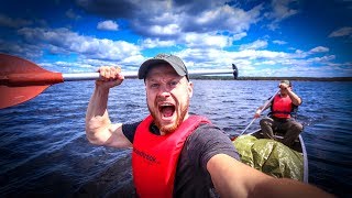 7 Tage Survival Bushcraft Kanu Tour in Schweden 01 [upl. by Erin]