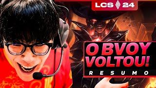 RESUMO LCS BVOY ESTÁ DE VOLTA  ILHA DAS LENDAS  LCS 24 [upl. by Ardenia]