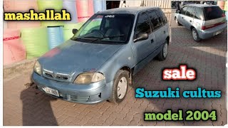 Suzuki cultus for sale kam kimat model 2004 how low price 03465101495 cultus sale [upl. by Rehpetsirhc]