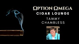 Tammy Chambless on options volume backtesting volatility and more OO Cigar Lounge 03072023 [upl. by Turmel]