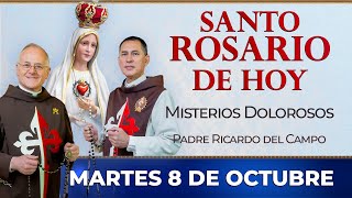 Santo Rosario de Hoy  Martes 8 de Octubre  Misterios Dolorosos rosario santorosario [upl. by Hajidahk977]