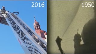 Gegenüberstellung Feuerwehrübung Waidhofen 1950 und 2016 [upl. by Maggs]