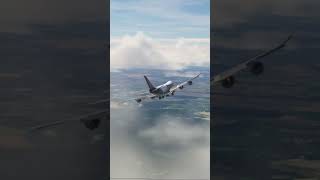 Boeing 747 Landing at Airport CRAZY Plane Spotting in France aviation [upl. by Dhu341]