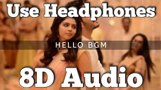 Hello Movie  BGM 8D Version  Anup Rubens  Akhil Akkineni  Kalyani Priyadarshan [upl. by Ecinnahs89]