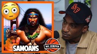 Frisco Philly B on Getting Sht amp Beefing With Samoans From His Hood [upl. by Ewolram]