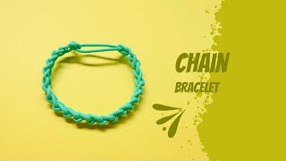 Daisy Chain Knot Bracelet  Vòng Tay Chuỗi Xích  DIY  Handmade [upl. by Mathilde]