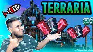 TERRARIA COMO PEGAR ADAMANTITE OU TITÂNIO Ore COMO PEGAR TODOS OS MINÉRIOS DO HARDMODE FÁCIL [upl. by Anitnuahs]