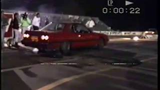 Nissan Skyline 28 GTX 14 Mile Does Burnout burning rubber Tarlton 148 ET L28 [upl. by Lesig]