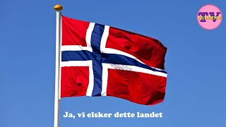 Ja vi elsker dette landet instrumental  Norges nasjonalsang  National anthem of Norway [upl. by Whalen293]