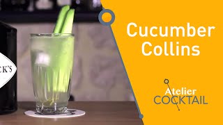 30 secondes pour un cocktail  HENDRICKS  Cucumber Collins [upl. by Jacobson]