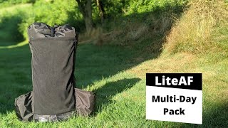 First Look  LiteAF 20L MultiDay Pack Not a Review [upl. by Hare1]