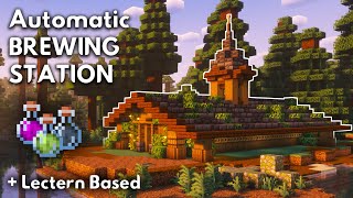 Minecraft BREWING STATION Tutorial 121  MINECRAFT TUTORIAL [upl. by Alah270]