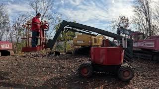 Skyjack 40 Man Lift Truck Selling at Auction 101624 [upl. by Lletnom734]